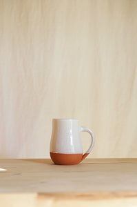 Rounded Terra Cotta Mug